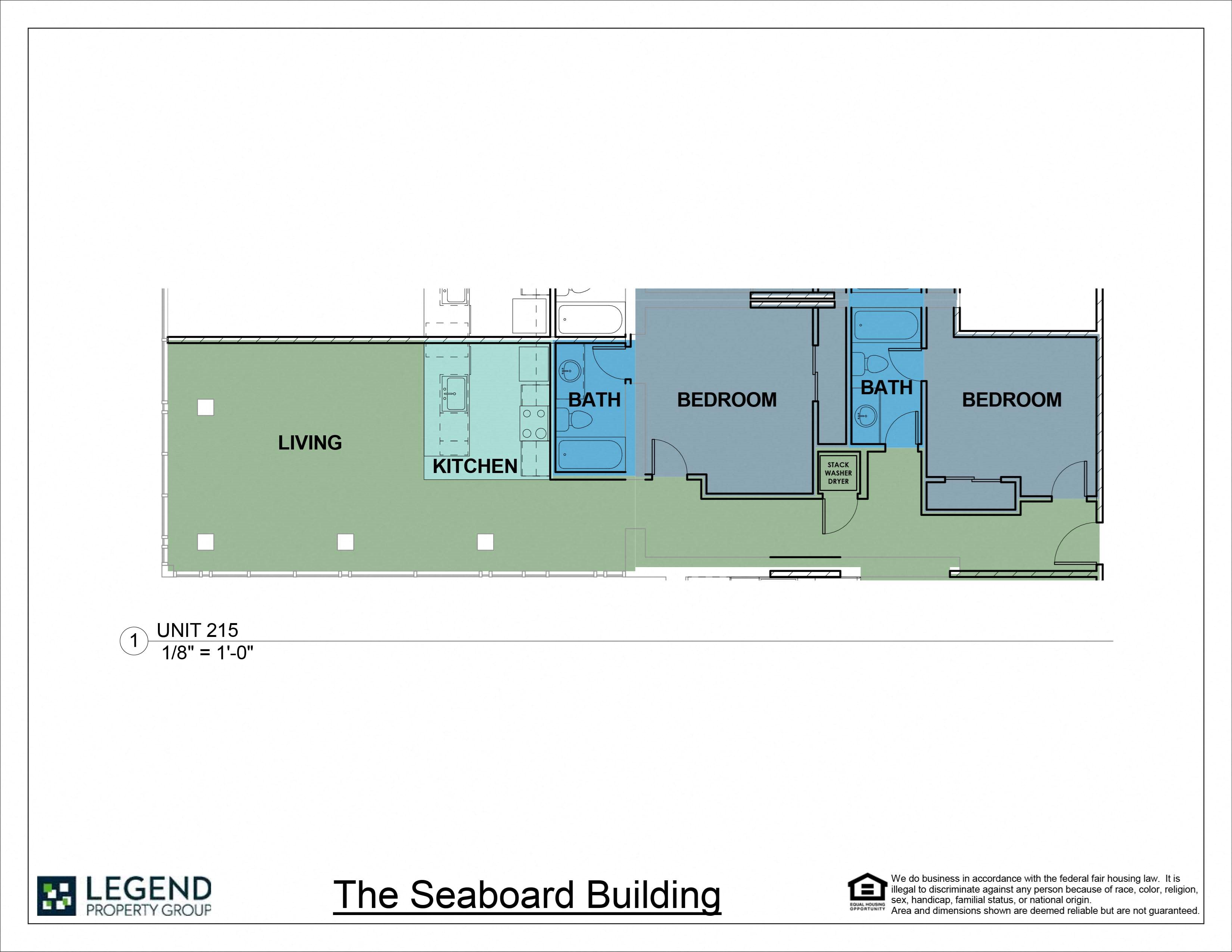 Floor Plans of The Seaboard Building in Portsmouth, VA